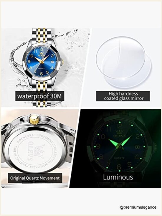 Stainless Steel Small Wrist Dress Watch Analog Quartz Ladies main image 4